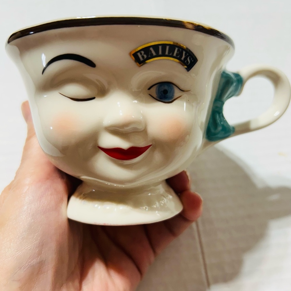 Baileys Winking Woman Face Mug